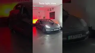 Tesla Light Show. #teslalightshow #lights #lightshow #show #cars #car