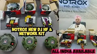 Notrox Pro Audio All Types of Dj Hf & Network plate range || Best Quality Dj Hf/ Twiter