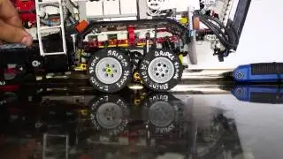 Lego technic 9397 concrete mixer air suspension!!!