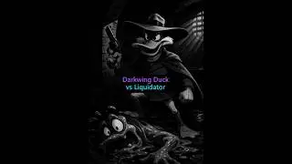 Нуаровый Чёрный Плащ - поединок с Ликвидатором #gameboy #noir