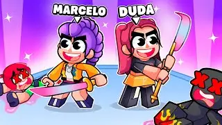 VIRAMOS GUERREIRAS DO KPOP no ASSASINOS do Roblox! (MURDER)