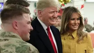 President Trump makes surprise visit to Iraq during government shutdown
