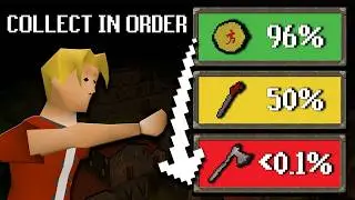 My Ironman Collects Items Based on Collection Log %   - #1