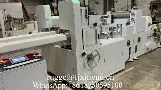 Double deck 400 mm automatic napkin tissue making machine