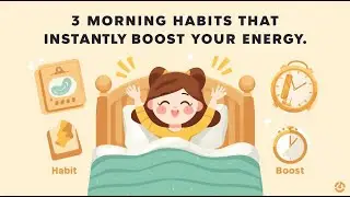 3 Morning HABITS That Instantly BOOST Your ENERGY