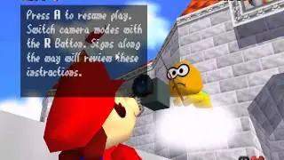 Custom mario 64 music/texture test