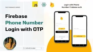 #9 Phone Number Login with Firebase Authentication | React Native Firebase Series #firebase #login