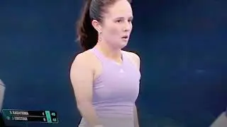 JAQUELINE CRISTIAN, ROU, și D. KASATKINA, joacă în tur 2, la WTA 500, ADELAIDE 2026, la digisport 