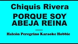 Karaoke /  Chiquis Rivera - Porque soy abeja reina