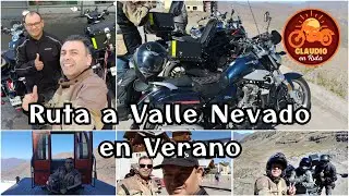 Voy con Amogos de Santiago a Valle Nevado Chile en Verano - Claudio en Ruta