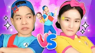 Random Dance Battle 2! 😂 Fart Song, Color Songs & Emoji Challenge | Attu and Acha