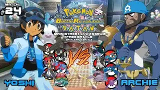 Pok&eacute;mon Battle Revolution BATAW (Wi-Fi Battles) Match #24: Yoshi vs. Archie
