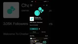 CHATTER SOCIAL APP OVERVIEW