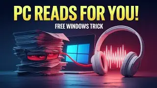 How to Make Your PC Read Any Text to you! (2025 Updated tutorial)