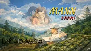 💥Mann (3D Lofi Audio) 💥 | Vaani | Relaxing Hindi Lofi Vibes