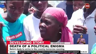 Mombasa residents eulogize Raila as a political enigma