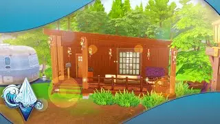 Forest Tiny House Rentals Collab w/MonicaBuilds | The Sims 4 Stop Motion Build