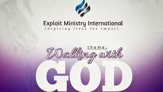 Weekly Prayer Meeting - Themed Walking With Gd - Luke 5:14