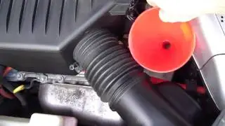 How to check and add oil Lexus RX400 Hybrid. Years 2003 to 2009.