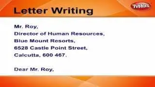 How to write Interview Letters | Letter Writing in English | Writing Letters For Kids
