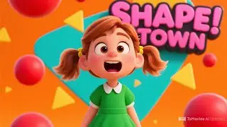 Shape Town Surprise!  Educational Shapes Song for Kids & Toddlers | Learn Shapes with Emma & Friends