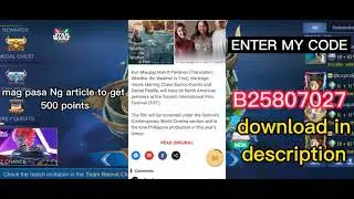 libreng diamonds mobile legends || kumita Ng Pera gamit Lang Ang cellphone || buzzbreak 500 pisos