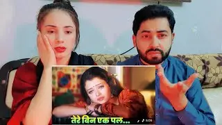 react to Tere Bin Ek Pal Full Song: Jaspinder Narula | Udit Narayan | 90s Sad Hindi Song | Aishwarya