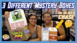 3 DIFFERENT Mystery Boxes - Spastic, Toyusa2011, Crunchyroll CHANCE at a CHASE! Trade with Sean Ryan