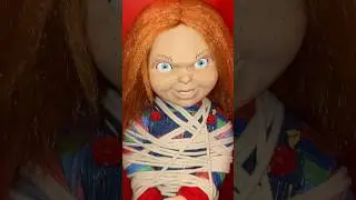 Spirit Halloween Tied Up Chucky Doll 2025 #chucky #chuckydoll #spirithalloween #horror #fyp #shorts
