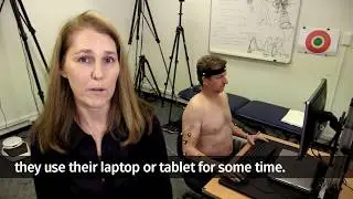 Posture using tablet, laptop and computer study