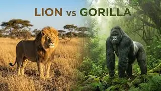 Lion vs Gorilla: Who's Actually the Strongest?