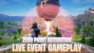 Fortnite: Zero Point Activation MINI LIVE EVENT HD No Commentary. (Epic Settings)