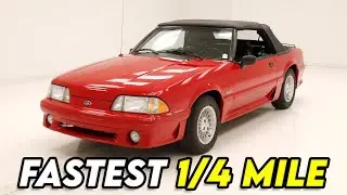 10 Fastest 1990s Muscle Cars Over the Quarter Mile!