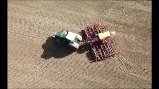 Seed Drilling At Birdsall Estate 2018