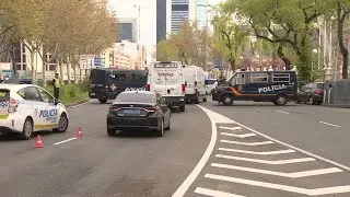 Continúan los controles policiales en Madrid por el coronavirus