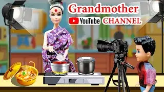Grandmother youtube channel | barbie stories | barbie doll | stories in tamil | Mini Foodies |