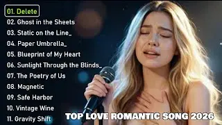 Romantic Love Songs 2025 💖 Greatest English Acoustic Love Songs ~ R&B & Pop Ballad Playlist