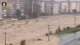 Turkey SHOCKED! Catastrophic Flood in Artvin, Turkey (July 22, 2021)