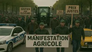 Farming simulator 25|Un vacancier force la manifestation agricole|Roleplay|