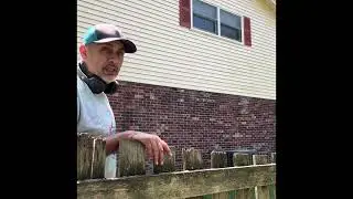 House Low Pressure Washing of siding in Libertyville, Illinois