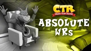 Crash Team Racing WORLD RECORDS SWIPE on Oxide Station