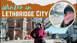 Winter in LETHBRIDGE City