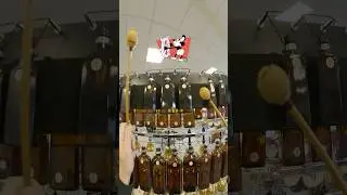 Steamboat Willie Whistle (Mickey Mouse) on Tuned Bottles @kolbergpercussion