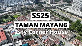 SS25 Taman Mayang Petaling Jaya : 2 storey Corner House in PJ (SOLD)