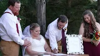 Alicia & Josh | Wedding Ceremony | Herb Garden