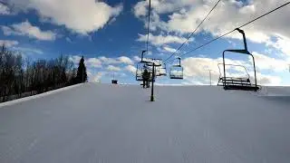 GoPro Hero 9 POV Skiing Rabbit Hill Terrain Park Edmonton