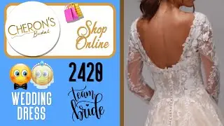 👰Morilee: 2420 (w/ Sleeves) Drucilla | Cheron's Bridal, Wedding Dresses, Chattanooga, TN