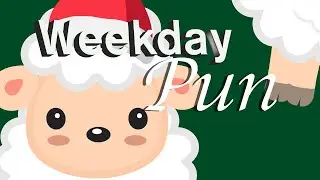 Weekday Pun: Christmas Sheep