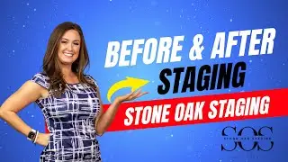 Stone Oak Staging - BEFORE & AFTER - 6416 Adair Austin TX