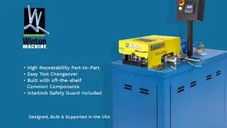 Triple Hit End Former | Model TH25 Demonstration | End Forming Machines by Winton Machine